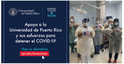 APOYA A LA UPR A DETENER EL COVID 19