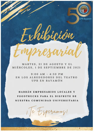 Afiche Exhibición Empresarial