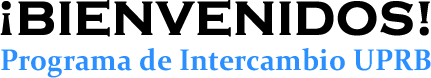 BIENVENIDA - OFICINA DE INTERCAMBIO