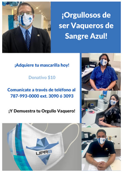 ADQUIERE TU MASCARILLA . COMUNICATE AL (787) 993-0000 EXTENSIÓN 3090 O 3093