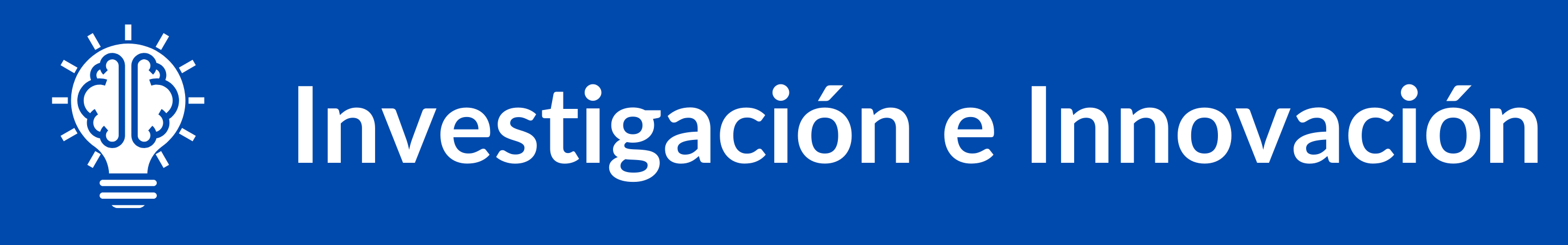 PAGINA DE INVESTIGACION E INNOVACION