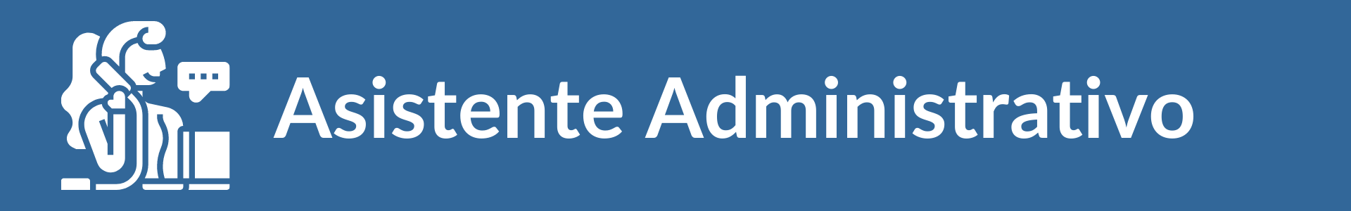 Página de Asistente Administrativo