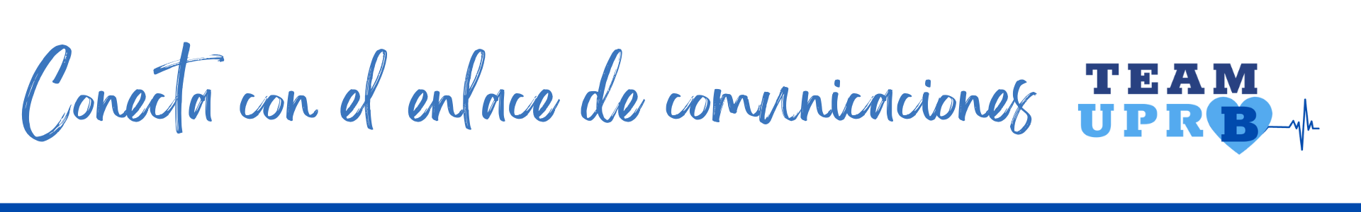 CONECTA CON EL ENLACE DE COMUNICACIONES