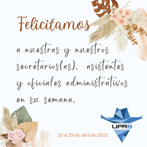 FELICITACIONES