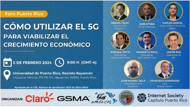 FORO: COMO UTILIZAR EL 5G PARA VIABILIZAR EL CRECIMIENTO ECONOMICO DE PUERTO RICO