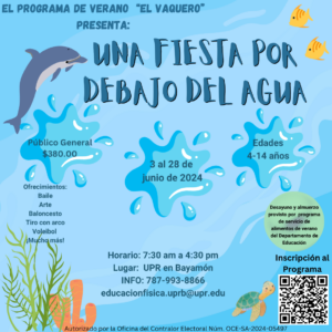 PROGRAMA DE VERANO VAQUERO 2024