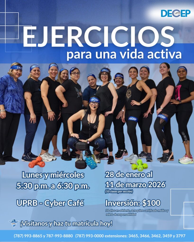 EJERCICIOS PARA UNA VIDA ACTIVA